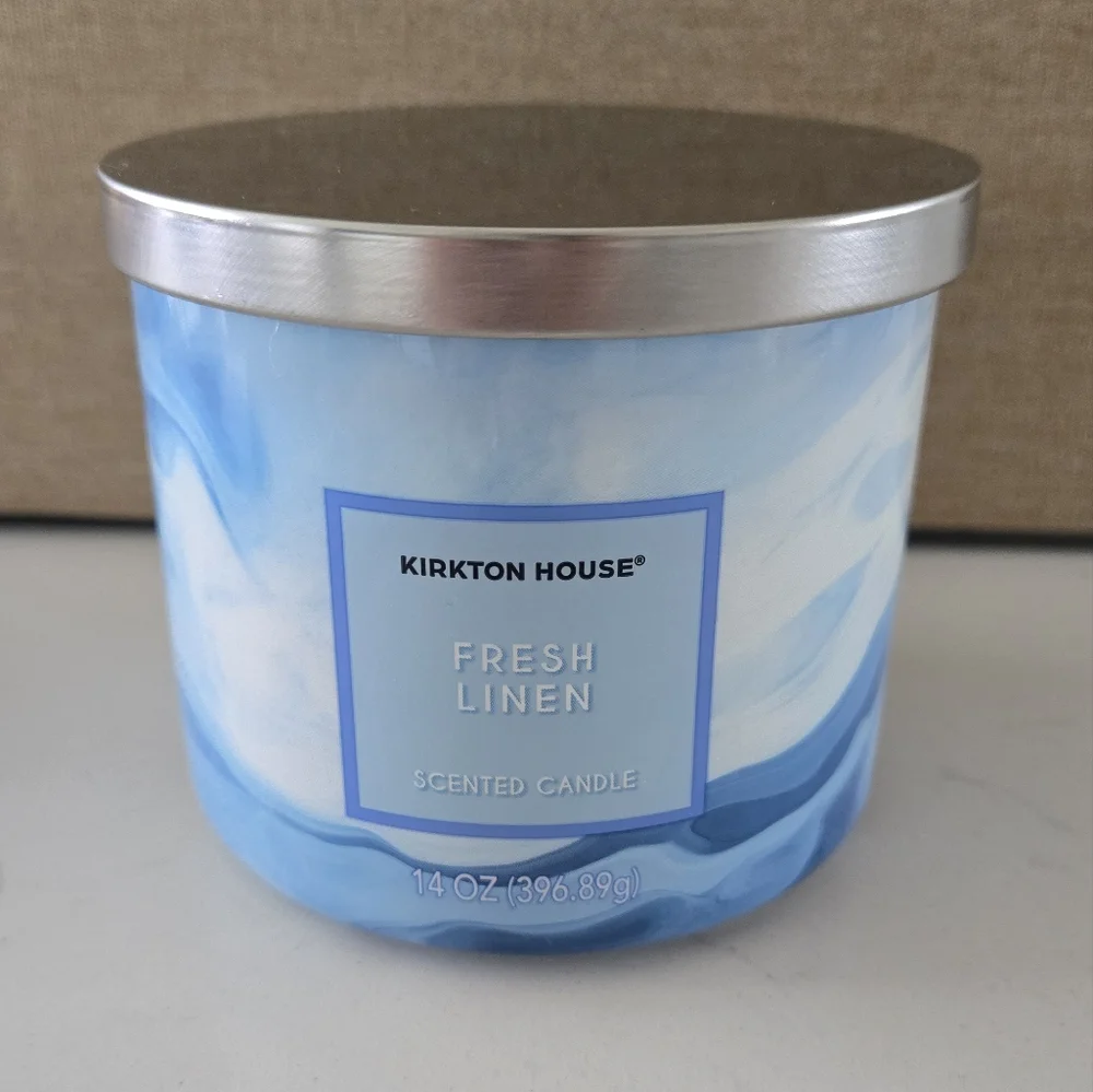 Fresh Linen ▪︎ High Intensity Candle 🕯• 14 oz